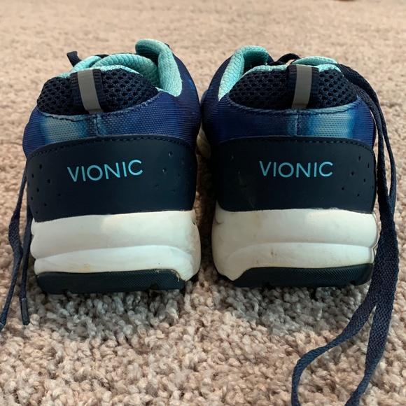 Vionic Women's 335 Tourney 9004 Blue/Teal Athletic Shoes - Size 8 W Sneakers - Picture 3 of 8